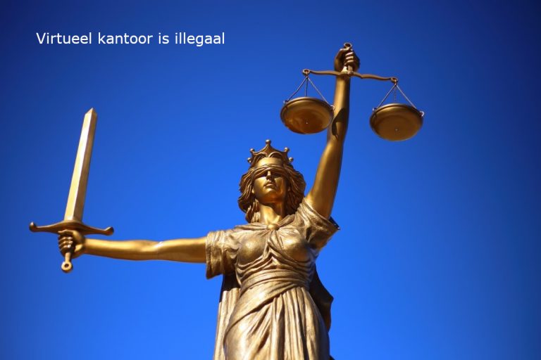Een virtueel kantoor is sowieso ongeschikt als fiscaal domicilie